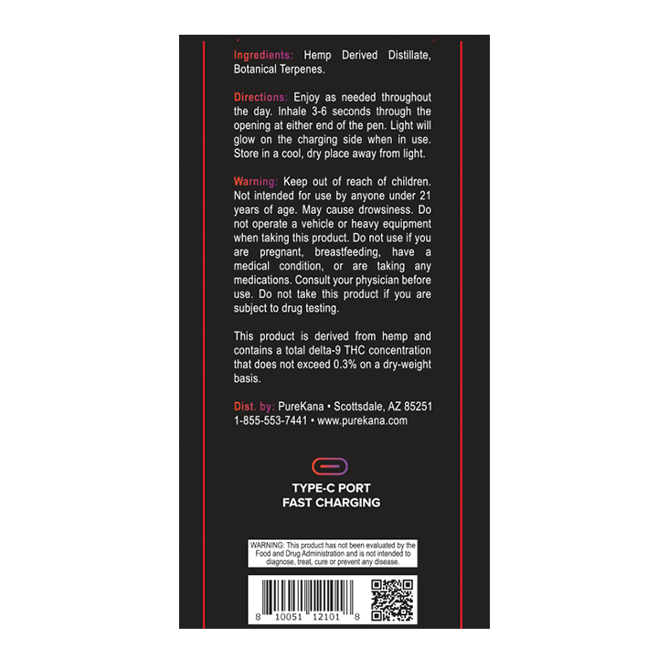 HHC Dual Front Label