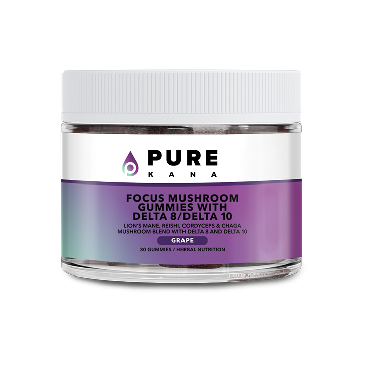 Focus Mushroom Gummies D8 + D10 image