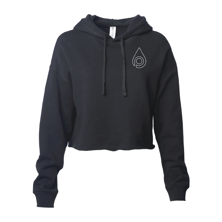 Women's Core Logo Crop Hoodie image