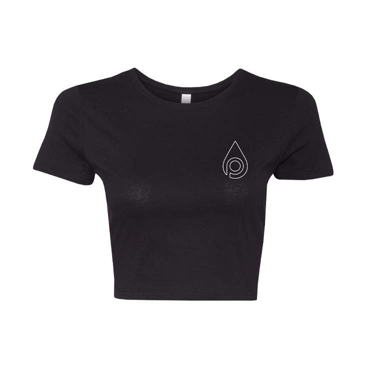 Core Logo Crop Tee (Black) image